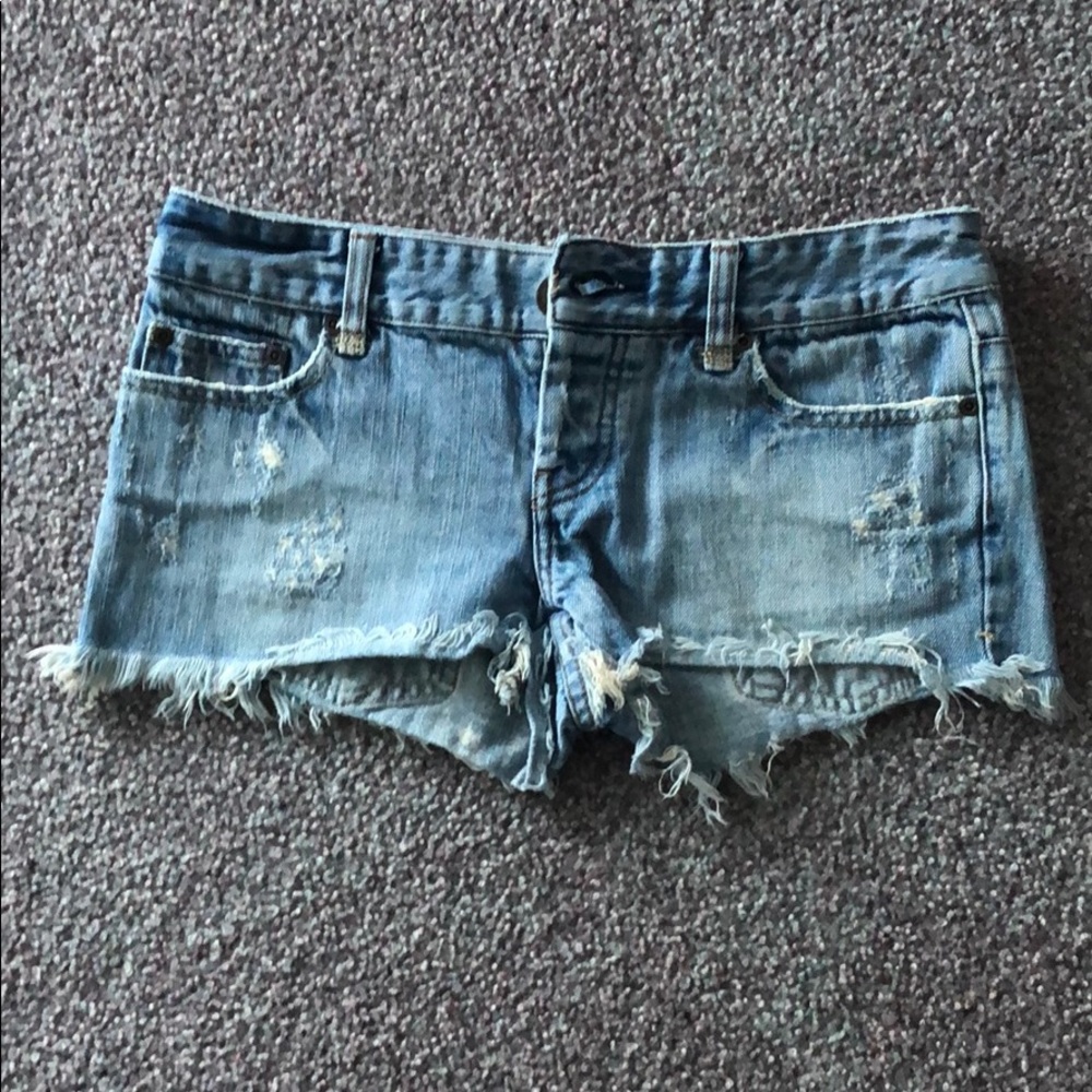American Eagle Cut Off Jean Shorts